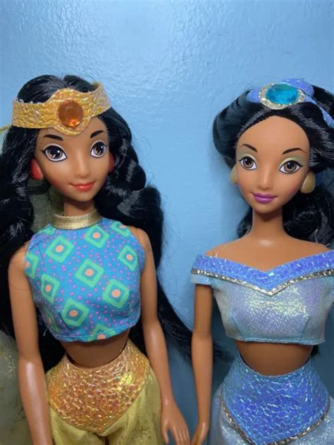 VINTAGE Disney Aladdin Princess Jasmine Barbie Mattel Doll Lot