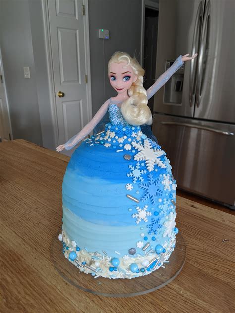 My First Elsa Cake Rcakedecorating