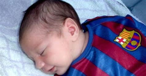 Sports Update Photo Of The Day Lionel Messi Shows Off His New Baby Boy