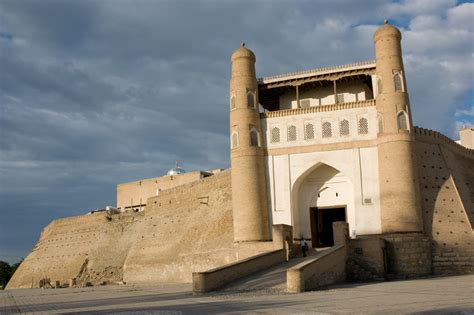 The Ark (fortress), Bukhara (Buxoro, Бухоро, بُخارا), Uzbekistan (O ...