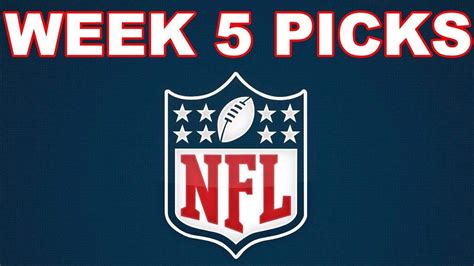 Week 5 NFL Picks Against The Spread Live Stream YouTube