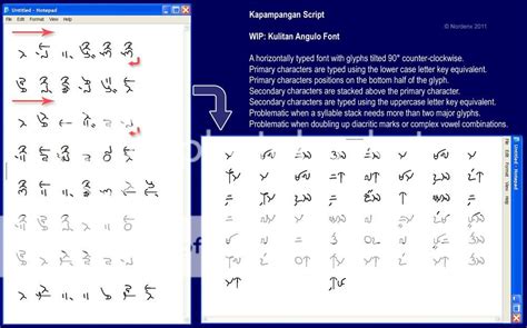 Baybayin Modern Fonts Kulitan Angulo Typepad