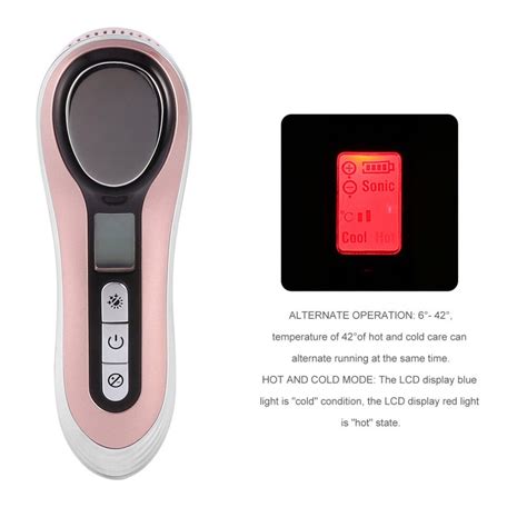 Portable Handheld Ultrasonic Electric Vibration Facial Massager Skin