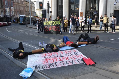 black lives matter activists stage protests across britain the new york times