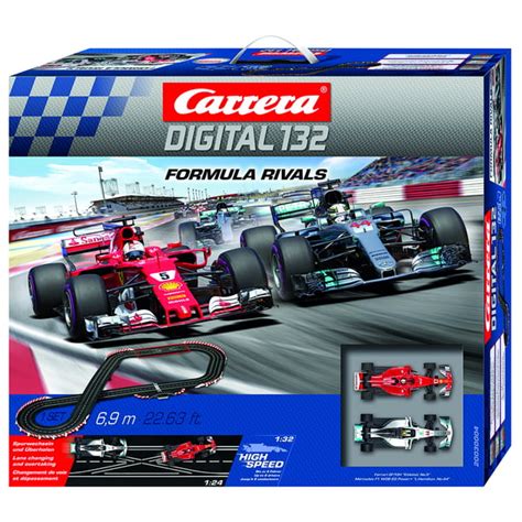 Carrera Digital 132 Formula Rivals 132 Scale Slot Car Race Set