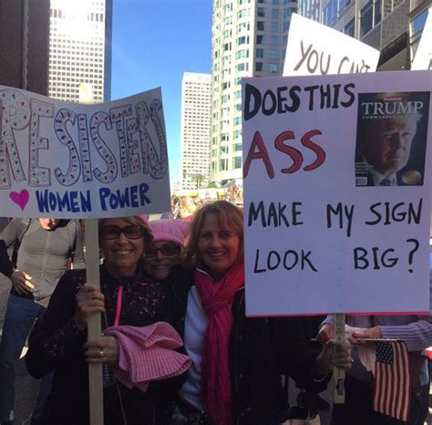 Hilarious And Witty Protest Signs From Last Months Global Womens