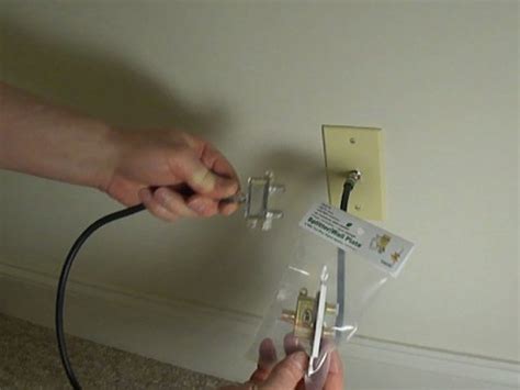 How To Install Coaxial Cable In Wall