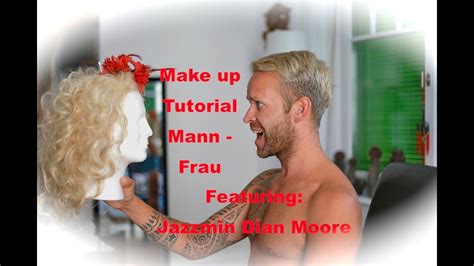 Transformation Mann-Frau Make up Tutorial Teil 1 - YouTube