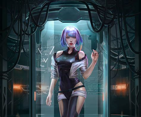 Lucy Art Cyberpunk Edgerunners Hd Wallpaper Peakpx