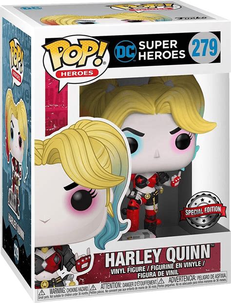 Funko Pop Heroes 279 Dc Super Heroes Harley Quinn With Boombox