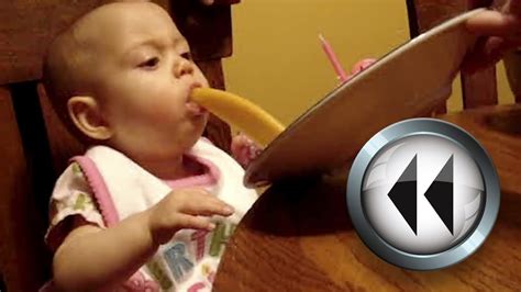 26 Babies Vomit In 60 Seconds Reverse Youtube