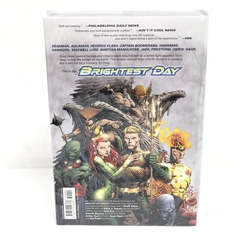 Brightest Day Omnibus 2022 Edition New Dc Comics Hc Hardcover Sealed