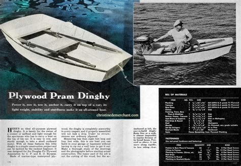Stitch And Glue Pram Runabout Boat Plans Kits