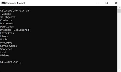 How To Find And Open Files Using Command Prompt In Windows 10 B