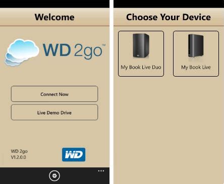 I have a laptop with wd my cloud application installed for windows. Western Digital Releases Its WD 2go App For Windows Phone ...