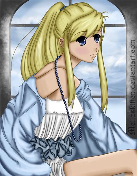 Winry Rockbell Window By Melloskitten On Deviantart