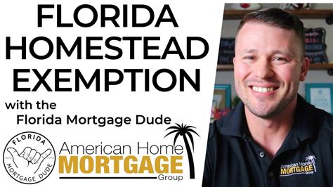 Florida Homestead Exemption Reminder Youtube