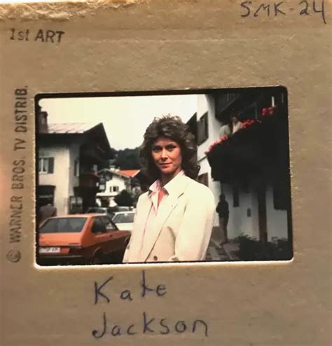 Original 35mm Slide Kate Jackson Charlies Angels Star Scarecrow And Mrs