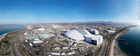 Aerial Views Of Sochi Olympic Venues And Infrastructure · Russia Travel