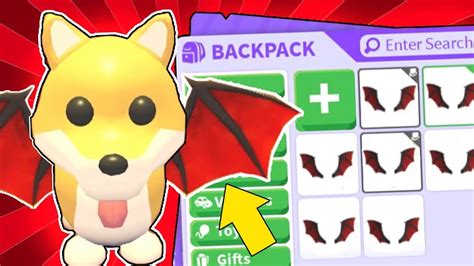 How To Get Bat Wings In Adopt Me For Free Adopt Me Accessories Update