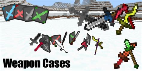 Weapon Cases Mcpe Addonsmcpe Mods And Addons