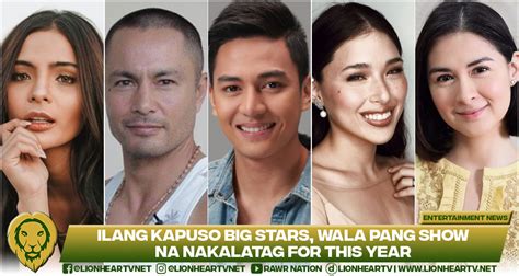 Kapuso Big Stars With No Assigned Projects On Gma Network S Almost Lineup Of Shows