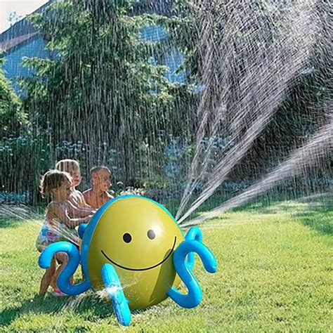 Bola De Pulverización De Agua Inflable Para Niños Rociador De Pulpo