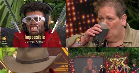 Im A Celebrity Meets The X Factor In Gruesome Live Challenge