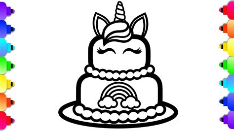 Unicorn Cupcakes Colouring Pages Richard Mcnary S Coloring Pages