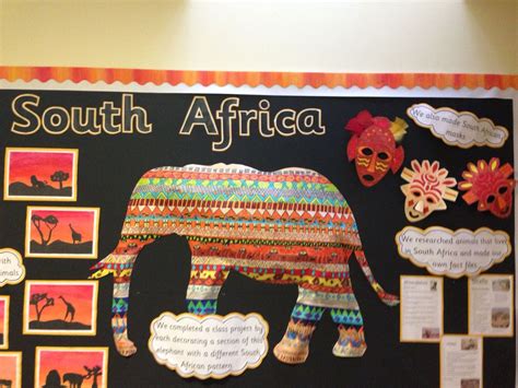 South Africa Display Africa Art South Africa Ideas Preschool