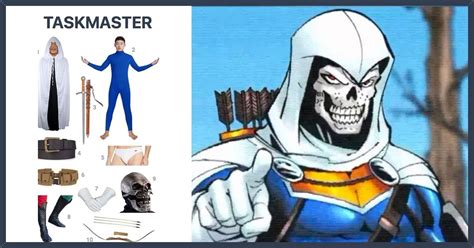 Dress Like Taskmaster Costume Halloween And Cosplay Guides