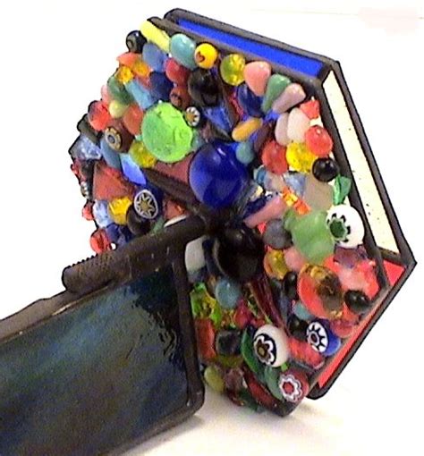 Vintage Kaleidoscopes Stained Glass 2 Wheel By Artist Bob Ade