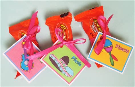 Homemade Party Favors Fiesta Candy Labels Parties And Patterns