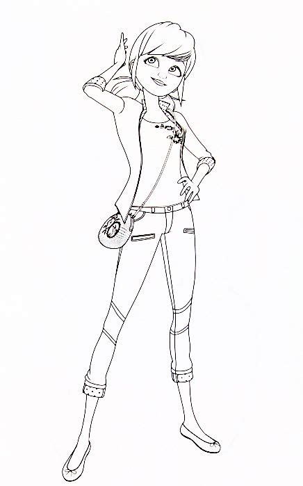 Miraculous Ladybug new coloring pages Marinette | Mermaid coloring