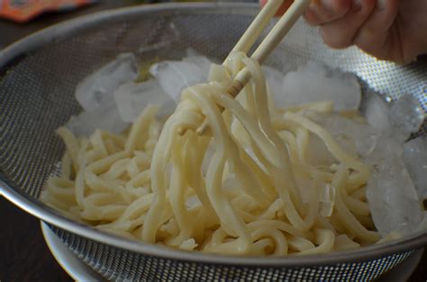 Okonoms Homemade Japanese Cold Udon Noodles