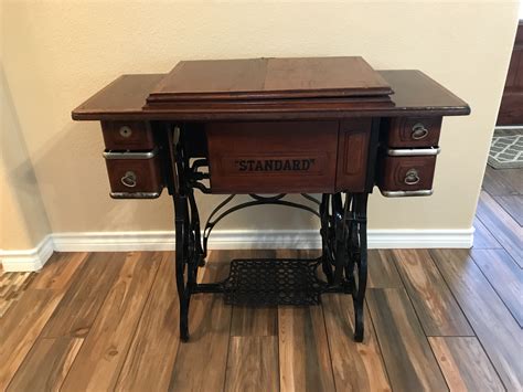 Definition for standart vs standard. Standard treadle sewing machine - Quiltingboard Forums