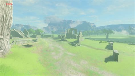 File Botw Mabe Village Ruins Png Zelda Wiki