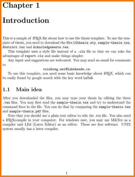 How To Write An Introduction For A Report
