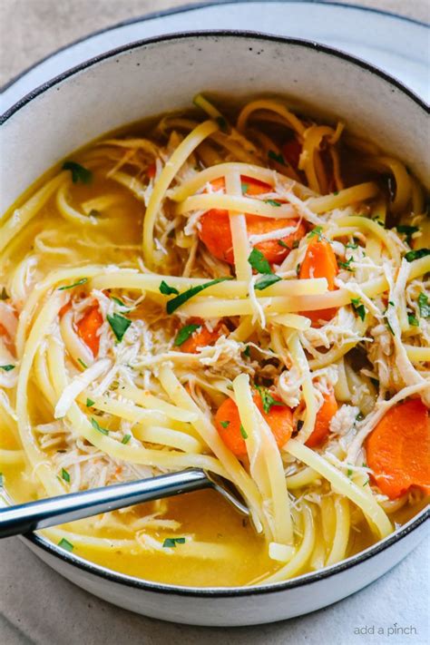 Close and lock the lid. Instant Pot Chicken Noodle Soup Recipe - A classic chicken ...