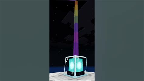 Rainbow Beacon Minecraft Youtube