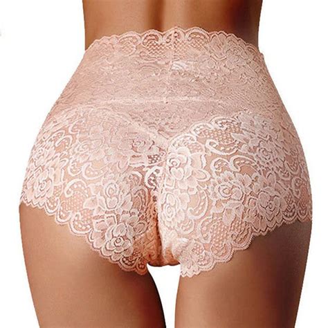 Women Panties Sexy Lace Underwear Woman Knickers Lace Panties Mesh Floral Lingerie Female