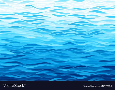 Blue Waves Background Royalty Free Vector Image