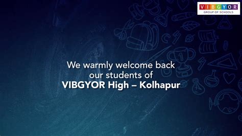 Vibgyor Kolhapur School Reopening Video 2021 Youtube