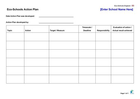 Template Powerpoint Free Action Plan
