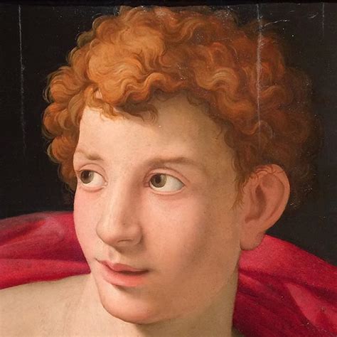 Bronzino Agnolo Di Cosimo Di Mariano Portrait Of A Young Man As
