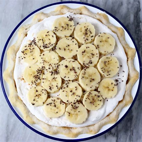 gluten free vegan banana cream pie rhian s recipes