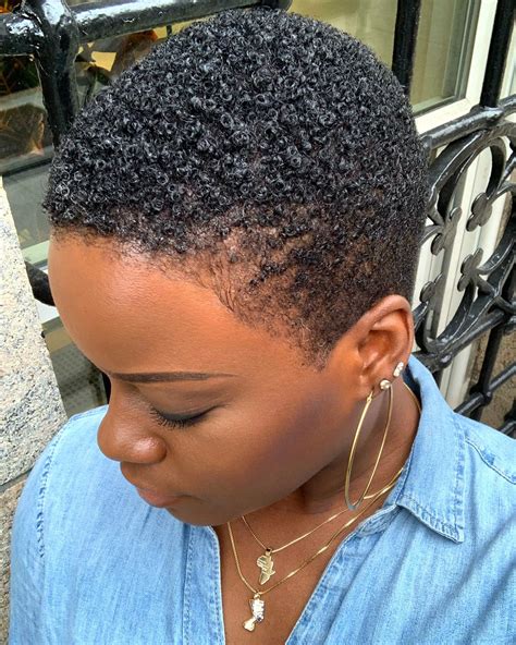25 natural hairstyles for very short 4c hair