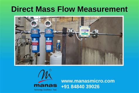 Direct Mass Flow Measurement Manas Micro