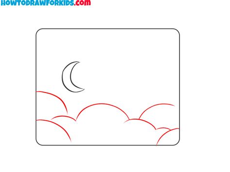 How To Draw The Night Sky Easy Drawing Tutorial For Kids