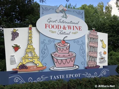 2018 Epcot International Food And Wine Festival Allearsnet